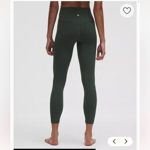 Align Lululemons for sale! Olive green